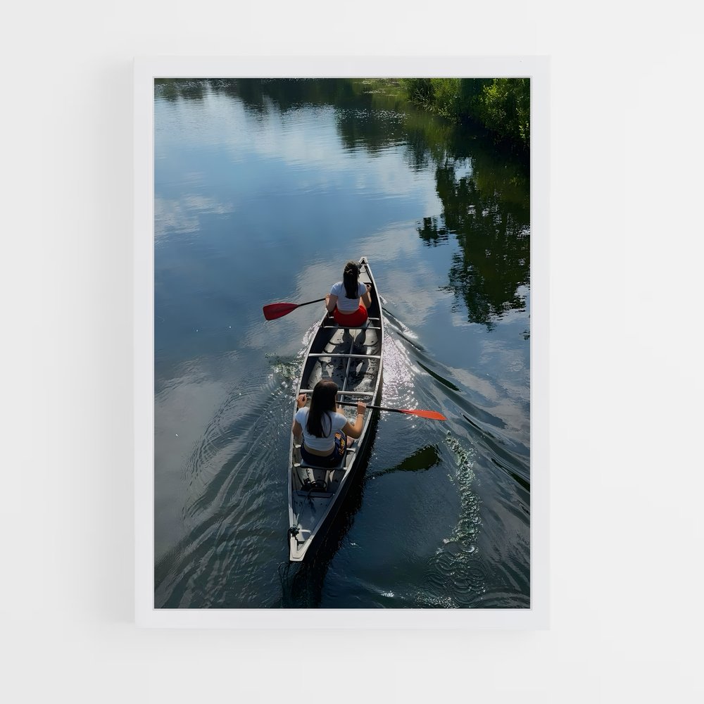 Poster Pagaie Sauvage – affiche Canoë-kayak (vue 3)